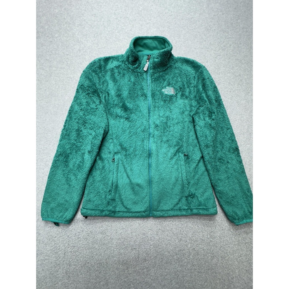 North Face Jacket Womens Medium Fleece Full Zip Shaggy Soft Outdoor Pockets